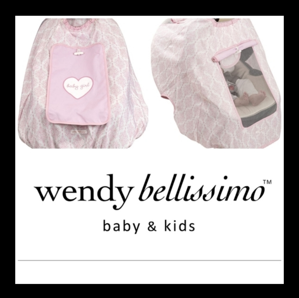 Infant Car Seat Cover, Wendy Bellissimo, Baby Girl